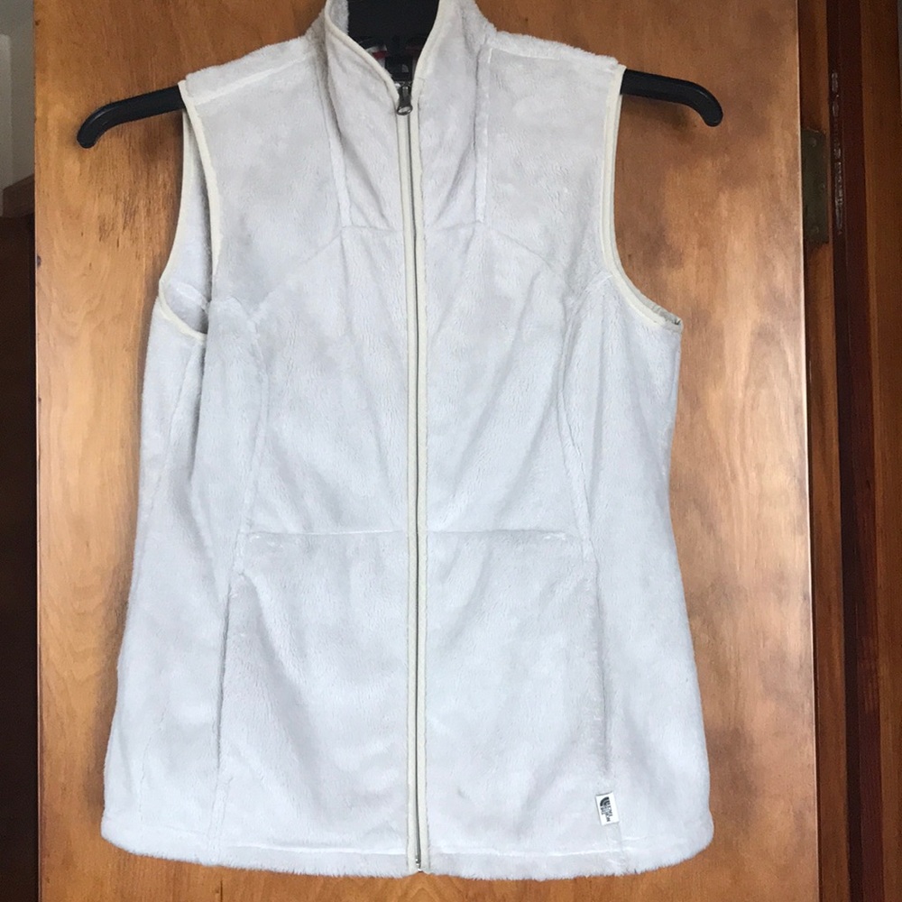 North Face Cream Vest
